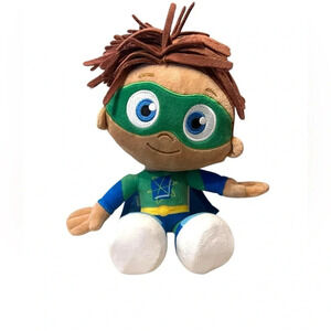 Super Why Plush Doll Whyatt Green Super Readers Licensed Mighty Mojo 12 …